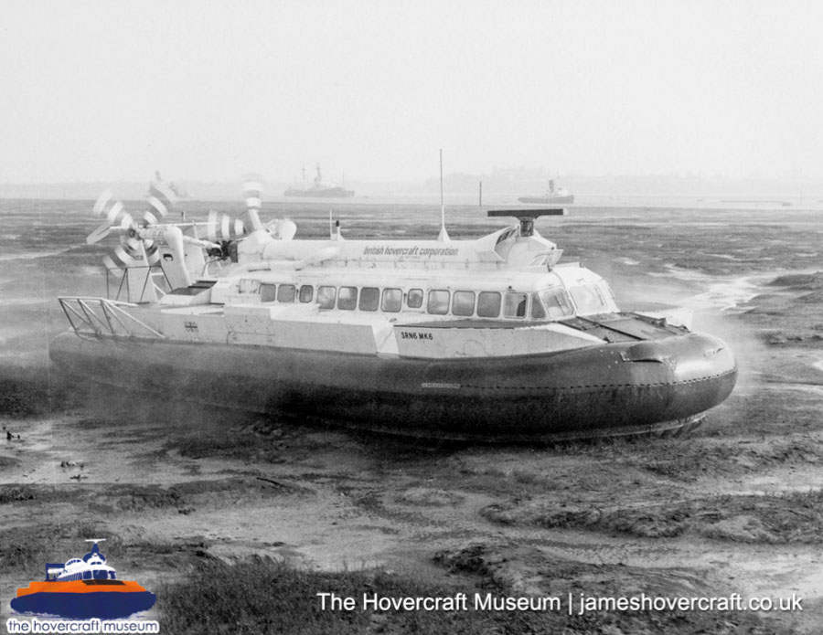 SRN6 Twin-prop (Mark 6) -  (credit: The <a href='http://www.hovercraft-museum.org/' target='_blank'>Hovercraft Museum Trust</a>).